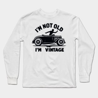 Vintage Car Long Sleeve T-Shirt